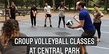 Outdoors Adult Volleyball Classes at Central Park