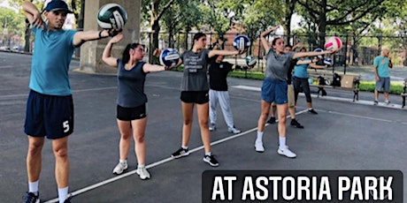 Outdoors Adult Volleyball Classes at Astoria Park