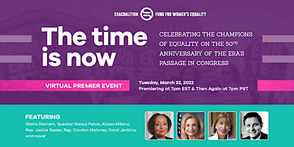Celebrating Champions of Equality: The Time is Now
