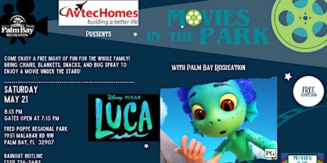 Movies in the Park - Luca tickets