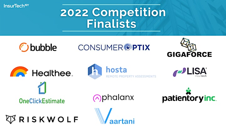 Global InsurTech Competition 2022 Finalists