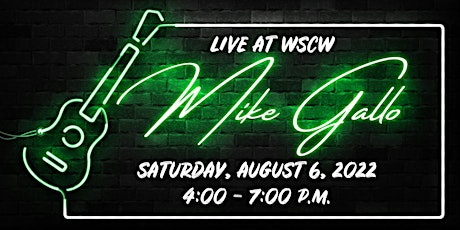 Mike Gallo on the Patio August 6
