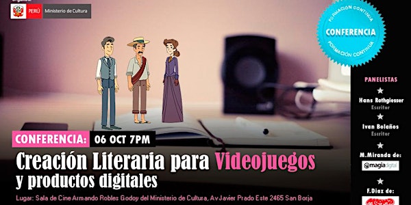 Creación Literaria para Videojuegos y Productos Digitales