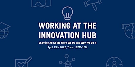 Working at the Innovation Hub Summer 2022