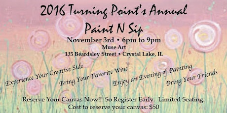 2016 Turning Point's Annual Paint 'n' Sip primary image