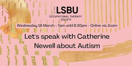 Let's talk with Catherine Newell about Autism primary image