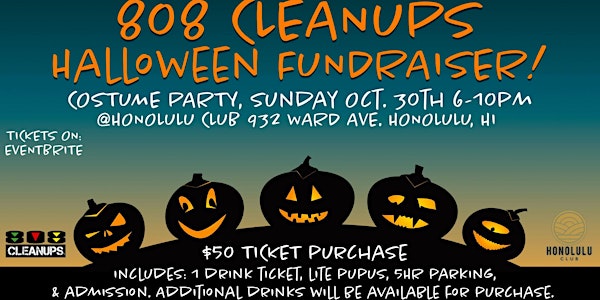 808 Cleanups Halloween Fundraiser