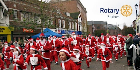 Staines-upon-Thames Santa Fun Run 2016 primary image
