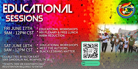 TRISTATE BLACK PRIDE EDUCATONAL SESSIONS | FRIDAY & SATURDAY tickets