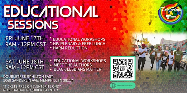 TRISTATE BLACK PRIDE EDUCATONAL SESSIONS | FRIDAY & SATURDAY