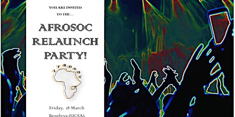 Afrosoc Relaunch Party primary image