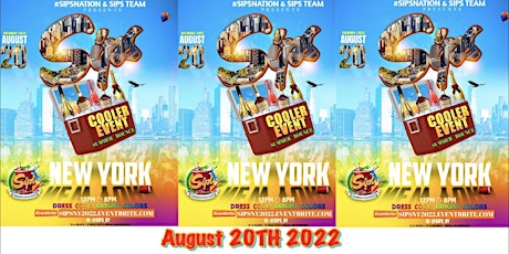 SIPS NYC 2022 CARIBBEAN COOLER DAY EVENT biglietti