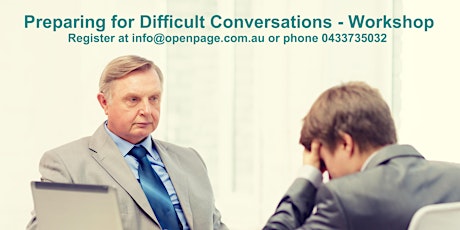 Preparing for Difficult Conversations in the Workplace primary image