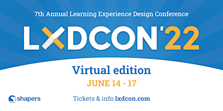 LXDCON'22 - 7th Annual Learning Experience Design Conference tickets