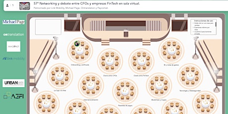 Debate y Networking entre CFOs y empresas FinTech en sala virtual