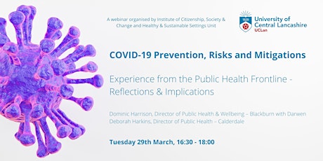 COVID-19 Prevention, Risks and Mitigations  primärbild