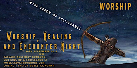 Worship, Healing and Encounter Night primary image