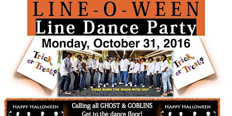 RSVP for Line-O-Ween Line Dance Party primary image