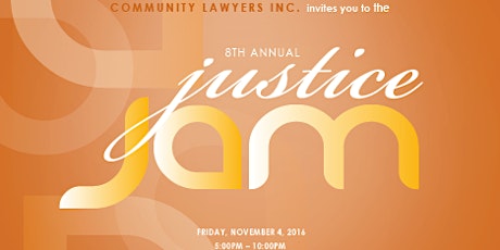 8th Annual Justice Jam, “Celebrating Our Tradition of Advocacy” primary image
