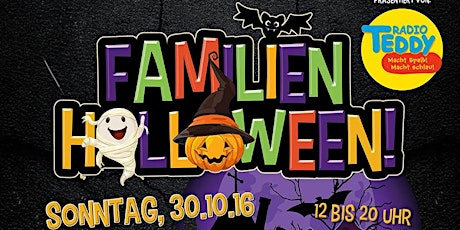 Hauptbild für Radio TEDDY präsentiert das  1. Familien Halloween 2016