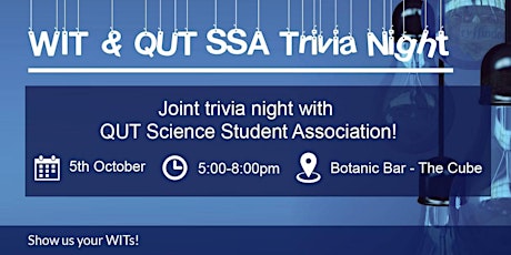 WIT & QUT SciSA Trivia Night primary image