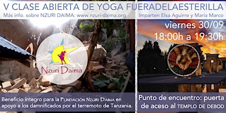 Imagen principal de V YOGA SOLIDARIO: AYUDA A TANZANIA