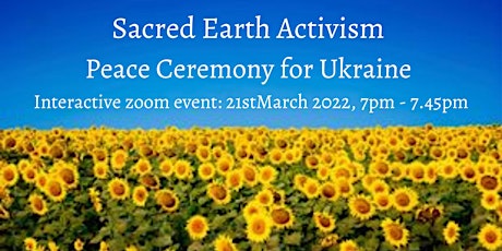 Peace Ceremony for Ukraine