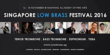 Singapore Low Brass Festival 2016 primary image
