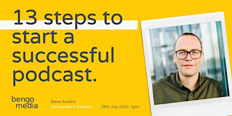 13 steps to start a successful podcast tickets