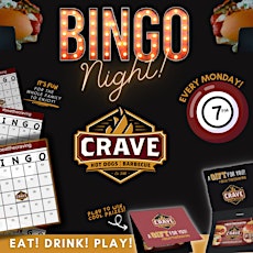 BINGO Night at CRAVE!-Wilmington, NC tickets