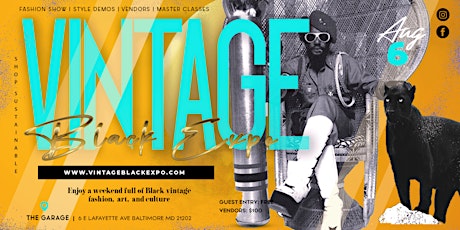 Vintage Black Expo | Baltimore tickets