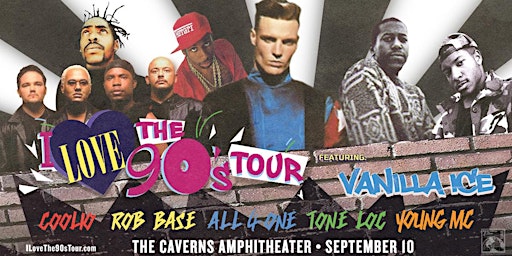 I Love the 90s at The Caverns Amphitheater feat. Vanilla Ice & More