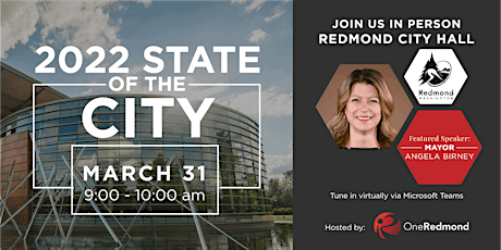 IN-PERSON: OneRedmond 2022 State of the City Summit