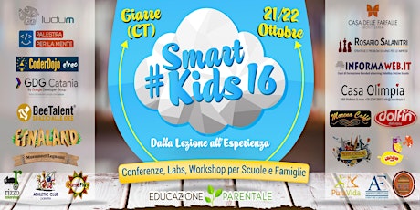 Immagine principale di #SMARTKIDS16: Labs Conferenze Workshop per Bambini, Insegnanti e Famiglie 