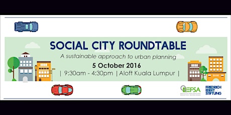 Social City Roundtable: A Sustainable Approach to Urban Planning primary image