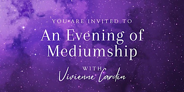 WHISPERS FROM HEAVEN 2022 tour with International Medium Vivienne Cardin
