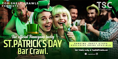 Finnegan's St. Patricks  Bar Crawl - Greenville tickets