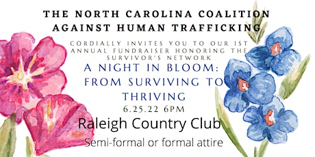 A Night in Bloom, a Gala to support NCCAHT's Survivor's Network tickets