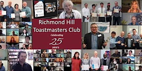 Richmond Hill Toastmasters Meeting - In-Person