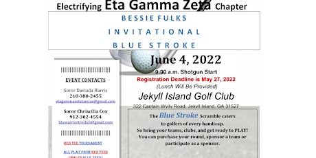 Inaugural Bessie Fulks Blue Strokes Golf Tournament tickets