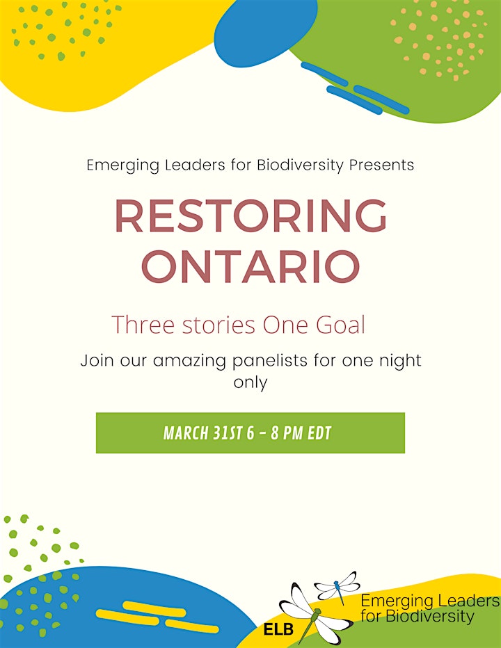 Restoring Ontario - Three Stories, One Goal image