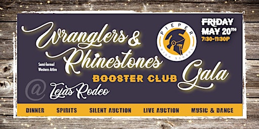 Wranglers & Rhinestones 2022 All Sports Booster Club Gala
