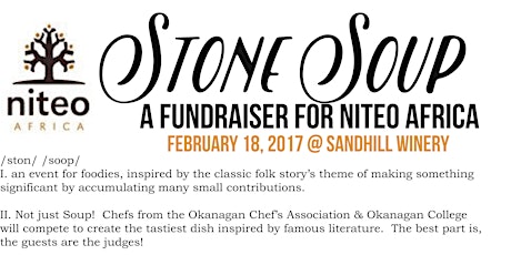 Niteo Africa's Stone Soup - An event for foodies - For a good cause! primary image