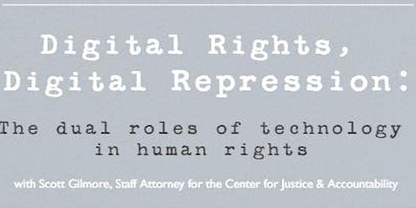 CJA Young Professionals' Committee Drink + Think: Digital Rights, Digital Repression