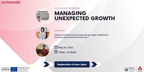 Co-Innovate & NatWest - Managing Unexpected Growth tickets