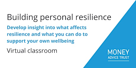 Building Personal Resilience tickets