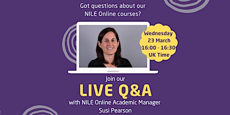 NILE Online: Q&A with Susi Pearson primary image