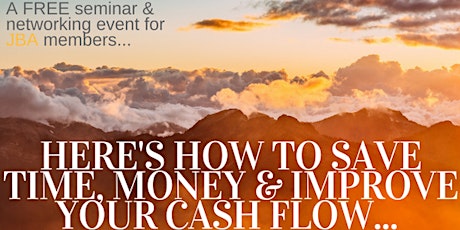 How To Save Time, Money & Improve Cash Flow With Cloud Accounting [Free Seminar / $1,000 giveaway for all attendees*] primary image