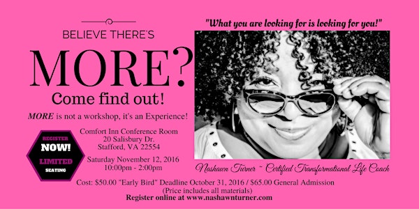 THE TOTAL EMPOWERED WOMAN WORKSHOP