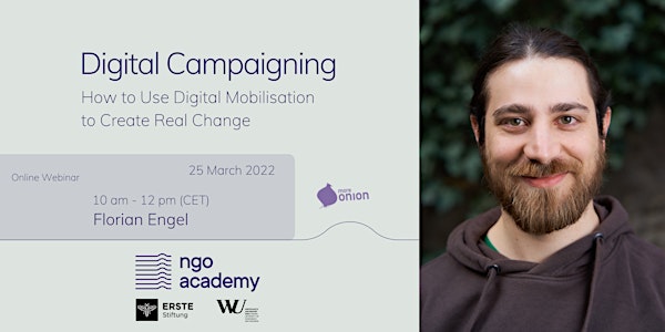 Digital Campaigning: how to use digital mobilisation to create real change